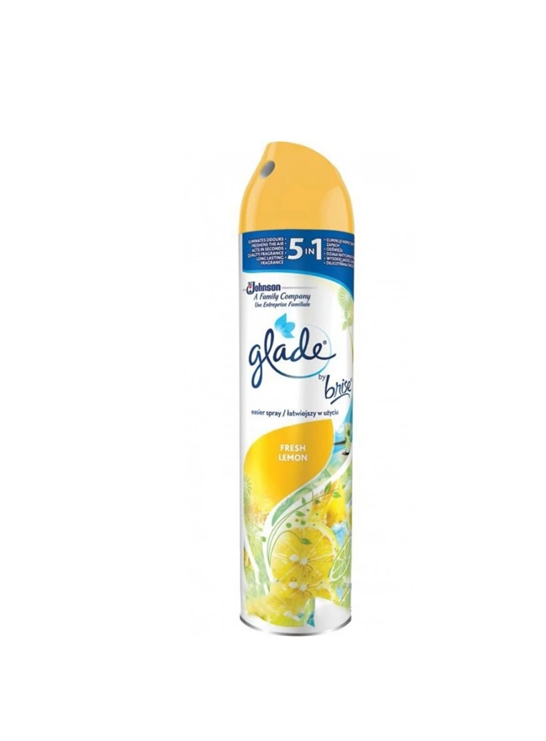 GLADE SPRAY CAMERA 300ML FRESH LEMON